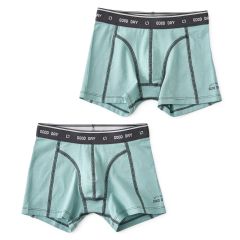 boxers set faded green Little Label